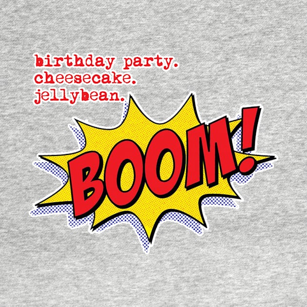 Birthday Party Cheesecake Jellybean BOOM by JPiC Designs